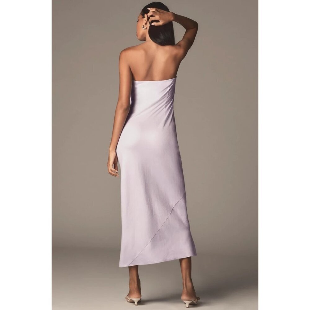 The Tilda Linen Blend Slip Dress XL - Picture 2 of 3
